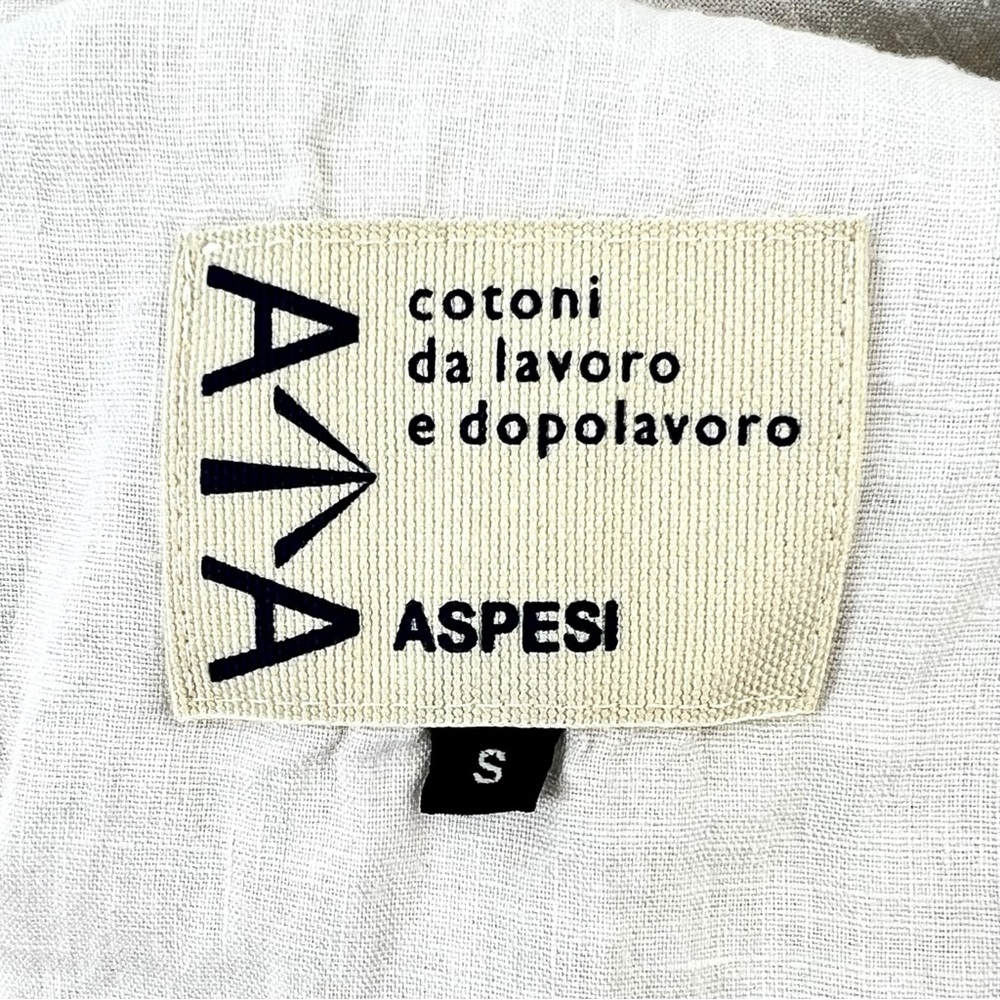 ASPESI Samurai Blazer - White Linen Lightweight Ice Blazer Jacket sz S - Picture 9 of 12
